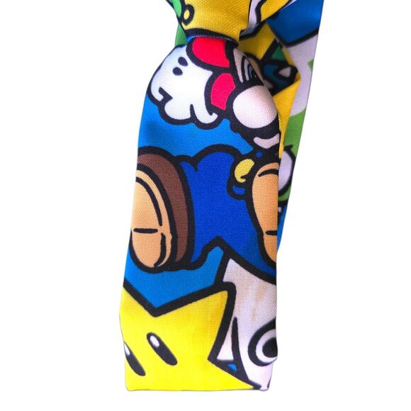 Nintendo Super Mario Dress Suit Boy Size 16Y OppoSuits Gamer 3 Pc Set - Picture 16 of 16